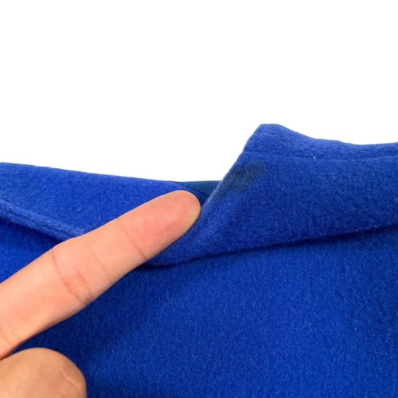 Miss Pendleton Cobalt Blue Wool Cropped Blazer Jacket- Women’s NO Size - Picture 7 of 10